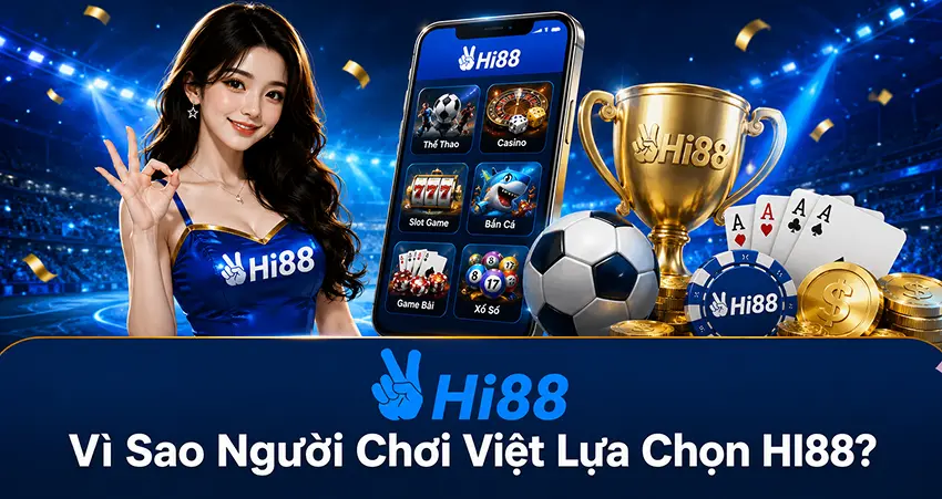 Vì sao người chơi Việt lựa chọn HI88