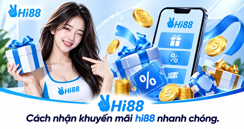 Cách nhận khuyến mãi hi88 nhanh chóng