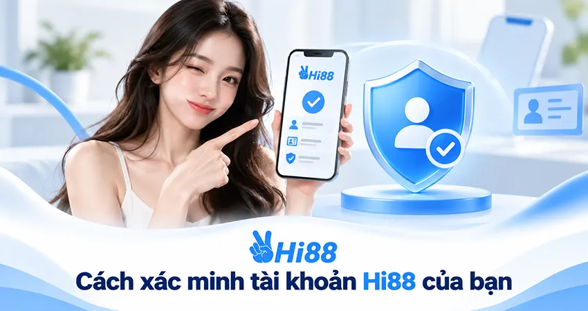 Cách xác minh tài khoản Hi88 của bạn