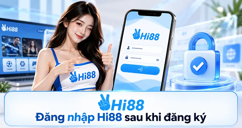 Đăng nhập Hi88 sau khi đăng ký